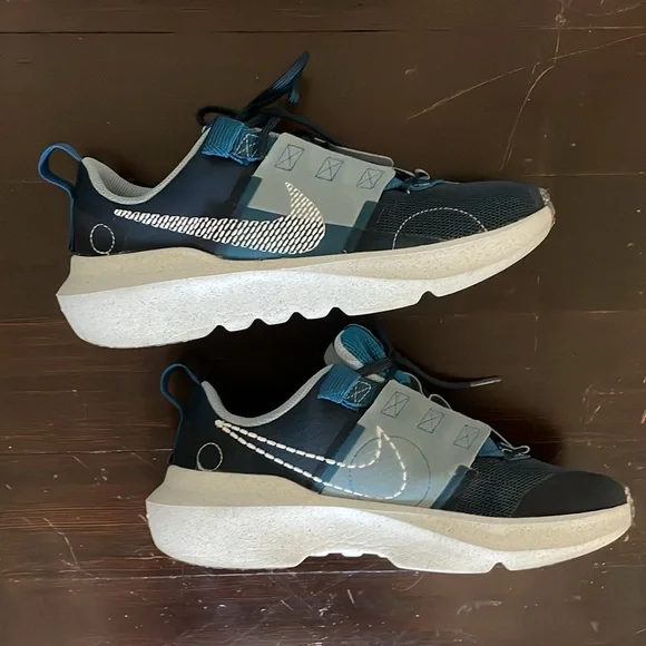 Nike Crater Impact (GS) In Armory Navy Marina Dark Blue Women’s / Youth 5.5 - Picture 10 of 13